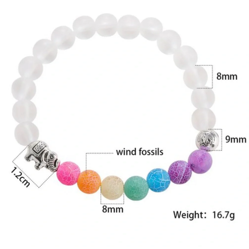 🐘 Chakra Balancing Bracelet 🧘🏽‍♀️ - Picture 4 of 4